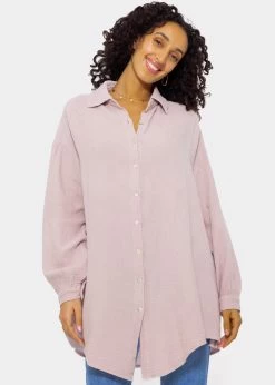 Musselin Bluse Oversize, Puderrosa -Sassyclassy 19 01 2024 Pauline4076 CR3pczvNitpbTLq5
