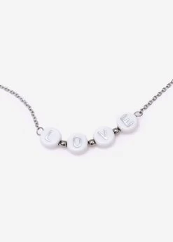 LOVE-Armkettchen, Silber -Sassyclassy A1029 1mR5KIhiZWaPOqyKpowoQU9ojqu