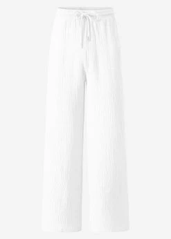 Musselin Pants, Weiß -Sassyclassy S2205B3975 Bustyrg73AbFRVG2o