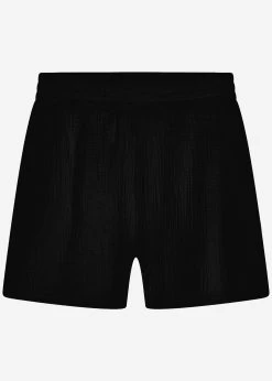Musselin Shorts, Schwarz -Sassyclassy S2206B4803 Bustflm1juzRT14ck