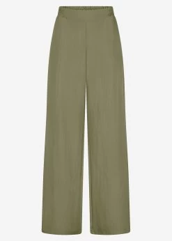Schlupfhose In Viskose, Khaki -Sassyclassy S3202B5423 BustUhZKjvFDyVvDS