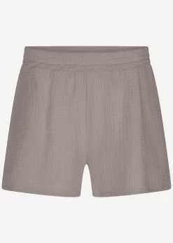 Musselin Shorts, Taupe -Sassyclassy S3202B5545 BustiY3pMprwsrPc2