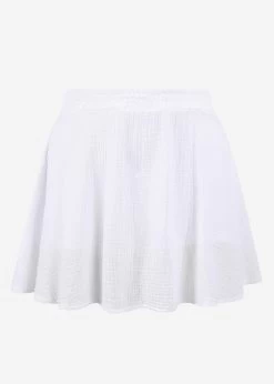 Musselin Rock-Shorts, Weiß 17 Musselin Rock-Shorts, Weiß -Sassyclassy S3203B5648 BustVKUbXxUsTAYDR