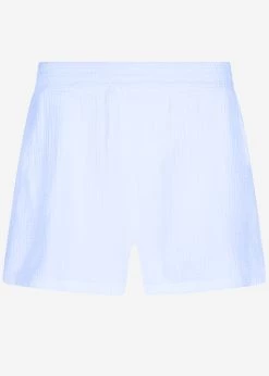 Musselin Shorts, Hellblau -Sassyclassy S3204B5678 Bust