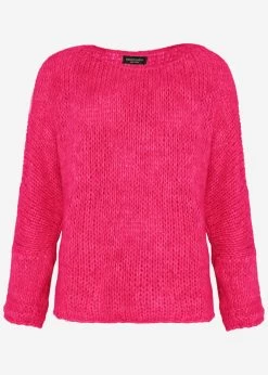 Oversize Pullover - Pink -Sassyclassy S3209P6300 Bust