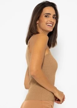 Lurex Stricktop - Camel 19 Lurex Stricktop - Camel -Sassyclassy SASSYCLASSY Lurex stricktop camel S3207T6147 9