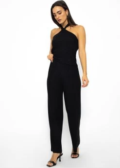 Lurex Hose - Schwarz -Sassyclassy SASSYCLASSY lurex hose schwarz S3207H6112