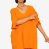 Musselin Tunika Mit Tassels, Orange -Sassyclassy SASSYCLASSY musselin tunika mit tassels orange S3204B5509 2x3DjLKTfDJOou