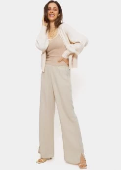 Strick Top Mit Bordüre, Beige -Sassyclassy SassyClassy Strick Top mit Bordure beige S3203B5783 223tmT2SHiYQ67w6zGUQXRZkwA3