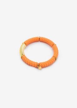 Armband Mit Perlen - Orange -Sassyclassy SassyClassy armband mit perlen orange S4202AB9023 1CZFyEJmCk143Q