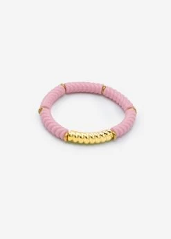Armband Mit Perlen - Rosa -Sassyclassy SassyClassy armband mit perlen rosa S4202AB9022