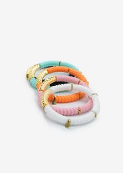 Armband Mit Perlen - Weiß -Sassyclassy SassyClassy armband mit perlen weiss S4202AB9020 3