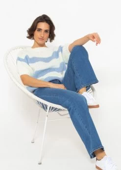 Ausgestellte Jeans - Mittelblau -Sassyclassy SassyClassy ausgestellte jeans mittelblau S4203D6824 1