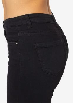 Ausgestellte Jeans - Schwarz 14 Ausgestellte Jeans - Schwarz -Sassyclassy SassyClassy ausgestellte jeans schwarz S4203D6823 1