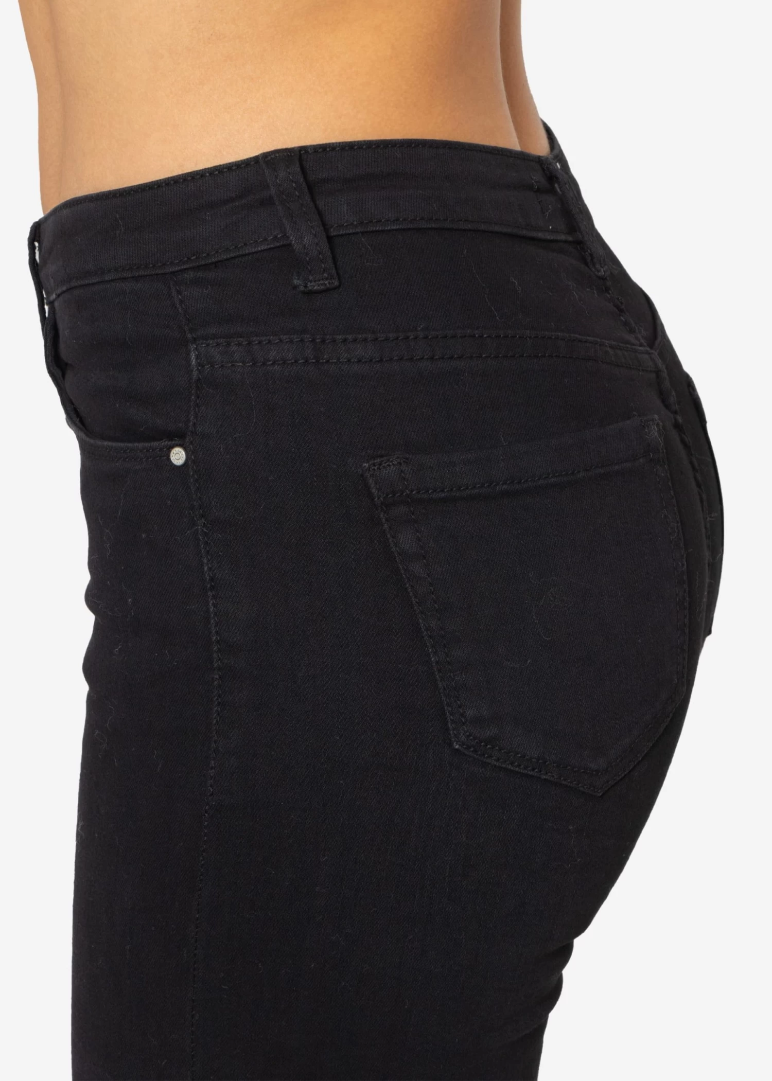 Ausgestellte Jeans - Schwarz 8 Ausgestellte Jeans - Schwarz – Bild 6