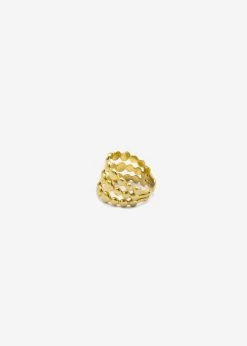 Breiter Ring, Gold -Sassyclassy SassyClassy breiter ring gold S1211A1016 1