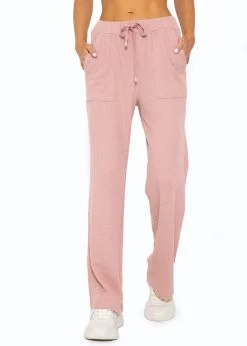 Casual Pants In Waffelpiqué - Altrosa 12 Casual Pants In Waffelpiqué - Altrosa -Sassyclassy SassyClassy casual pants in waffelpique altrosa S3209H6430 3