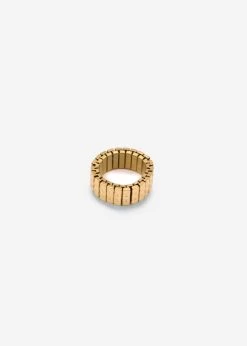Dehnbarer Gliederring - Gold -Sassyclassy SassyClassy dehnbarer gliederring gold S4202AR9013 2