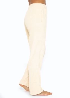 Frottee Pants - Beige 14 Frottee Pants - Beige -Sassyclassy SassyClassy frottee pants beige S3208H6288 4