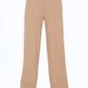 Gerippte Hose Mit Weitem Bein, Beige -Sassyclassy SassyClassy gerippte Hose mit weitem bein beige S3207B5999 5