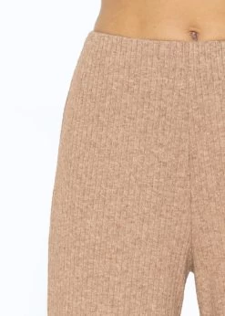 Gerippte Hose Mit Weitem Bein, Beige -Sassyclassy SassyClassy gerippte Hose mit weitem bein beige S3207B5999 6