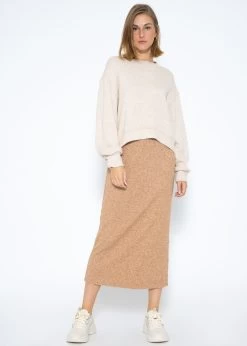 Gerippter Rock In Midi-Länge - Taupe 13 Gerippter Rock In Midi-Länge - Taupe -Sassyclassy SassyClassy gerippter rock in midi lange taupe S3209R63177kmBOeHuc6FoE