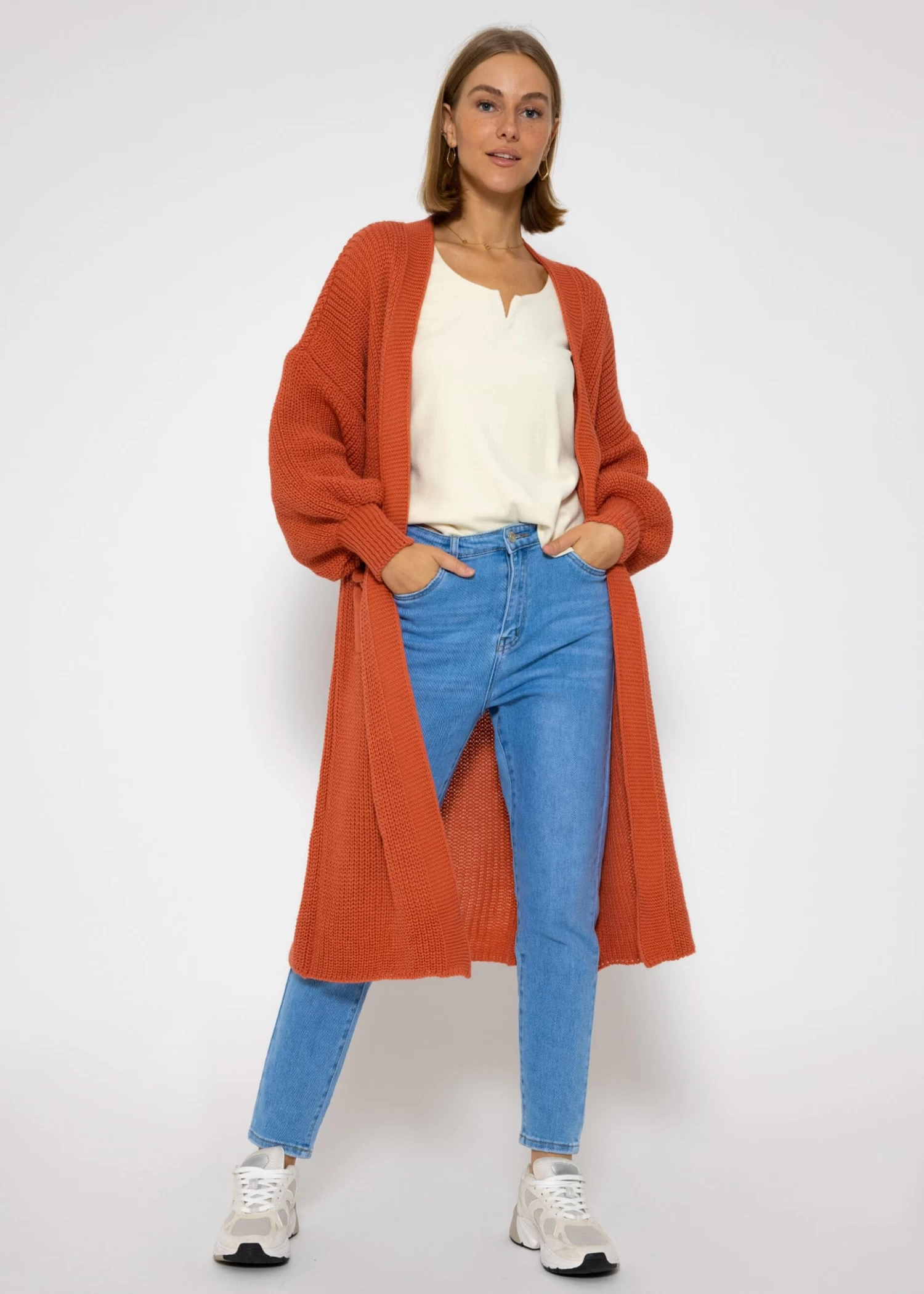 Weiches Langarmshirt - Hellbeige 4 Weiches Langarmshirt - Hellbeige – Bild 2