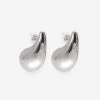 Große Drops Ohrstecker - Silber 2 Große Drops Ohrstecker - Silber -Sassyclassy SassyClassy grosse drops ohrstecker silber S4201AO6611