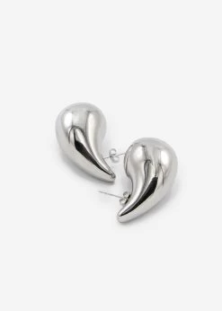 Große Drops Ohrstecker - Silber -Sassyclassy SassyClassy grosse drops ohrstecker silber S4201AO6611 2