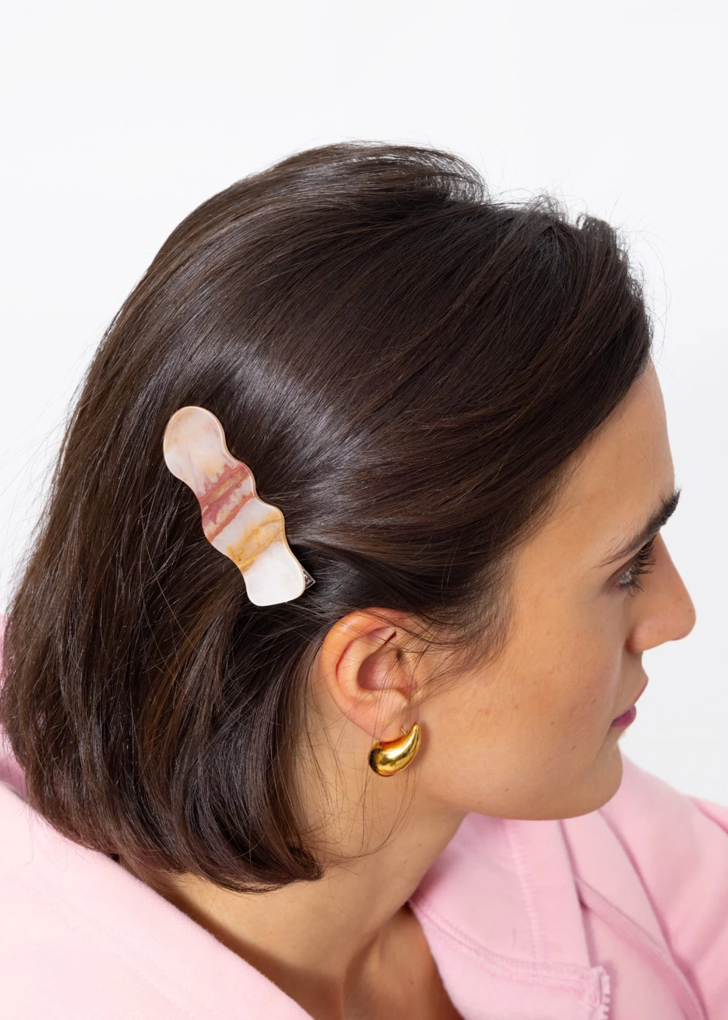 Haarspange - Rosa 8 Haarspange - Rosa – Bild 6