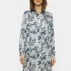 Hemdblusenkleid Mit Print - Grau -Sassyclassy SassyClassy hemdblusenkleid mit print grau S3210K6539 3PygZZiCfMU5Lg