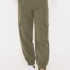 Hose Mit Aufgesetzten Taschen - Khaki