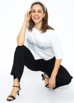 Hose Mit Crinkle-Effekt - Schwarz 17 Hose Mit Crinkle-Effekt - Schwarz -Sassyclassy SassyClassy hose mit crinkle effekt schwarz S3210H6587