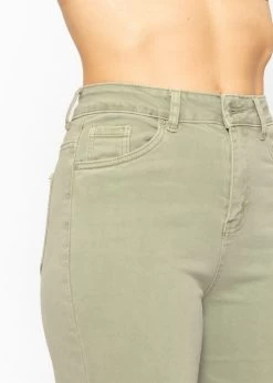 Jeans Mit Weitem Bein - Pastellgrün -Sassyclassy SassyClassy jeans mit weitem bein pastellgrun S4203D6912 2