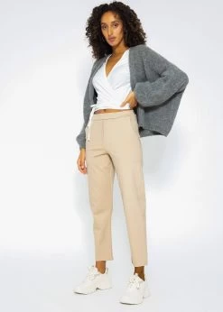 Jersey Chinos - Beige 17 Jersey Chinos - Beige -Sassyclassy SassyClassy jersey chinos beige S3209H6495 1