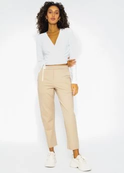 Jersey Chinos - Beige 15 Jersey Chinos - Beige -Sassyclassy SassyClassy jersey chinos beige S3209H6495 4