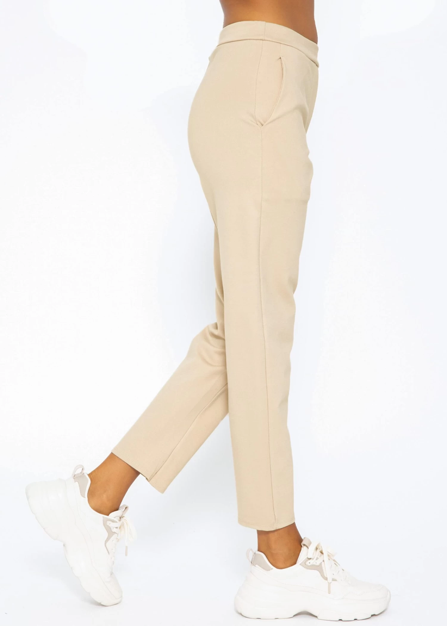 Jersey Chinos - Beige 10 Jersey Chinos - Beige – Bild 8