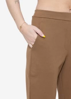 Jersey Chinos, Camel -Sassyclassy SassyClassy jersey chinos camel S3207B6049 6