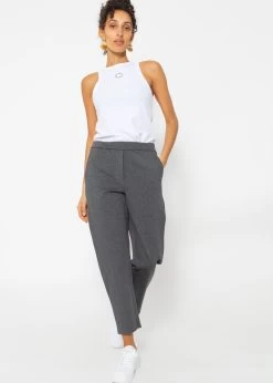 Jersey Chinos - Grau -Sassyclassy SassyClassy jersey chinos grau S3209H6496 6