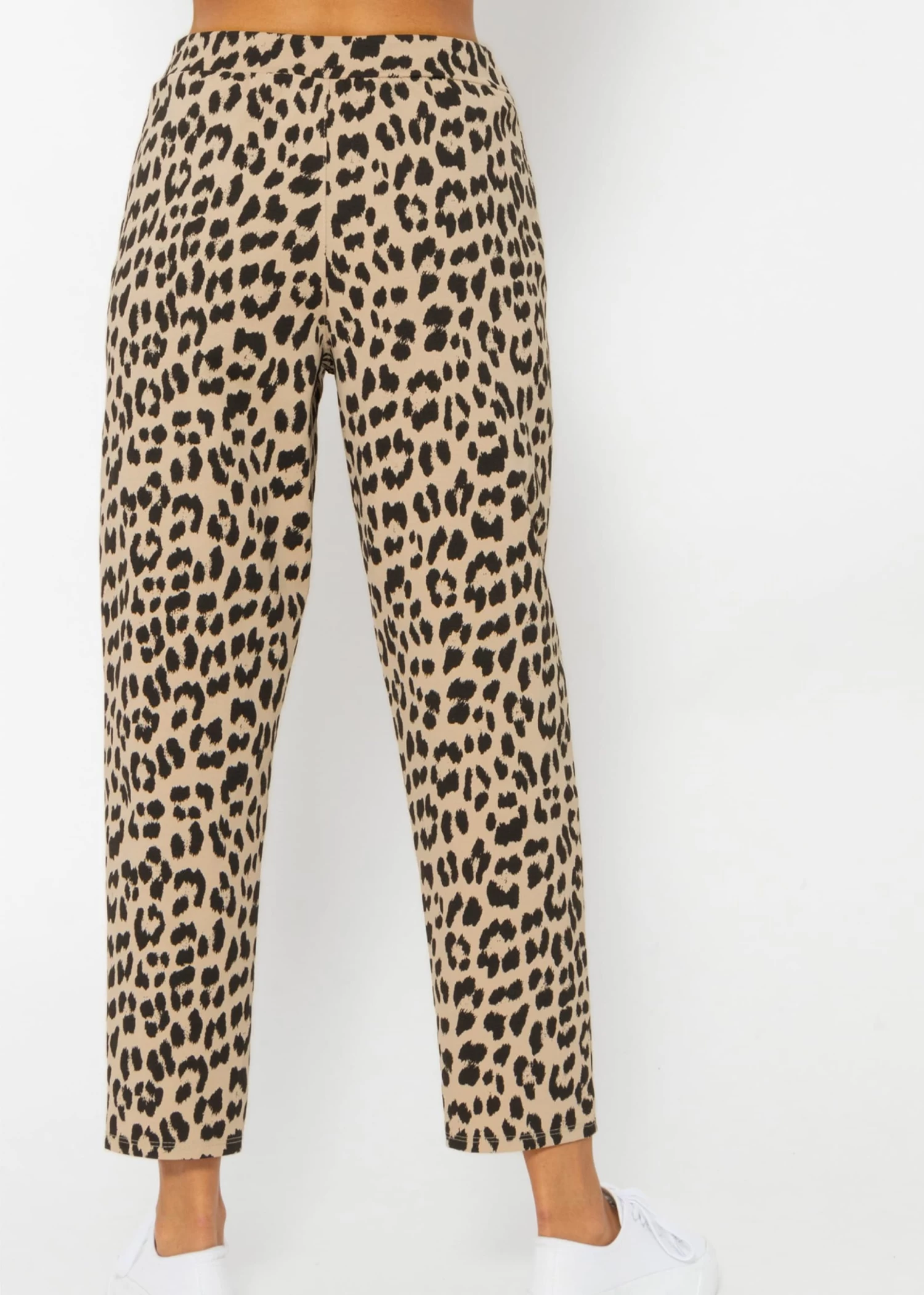 Jersey Chinos In Leo-Print - Beige 8 Jersey Chinos In Leo-Print - Beige – Bild 6