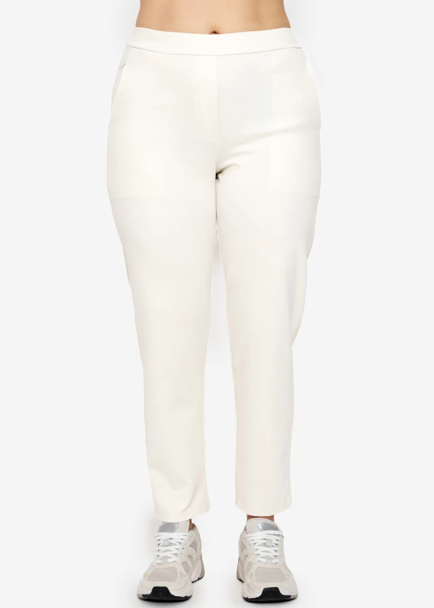 Jersey Chinos, Offwhite 12 Jersey Chinos, Offwhite – Bild 10