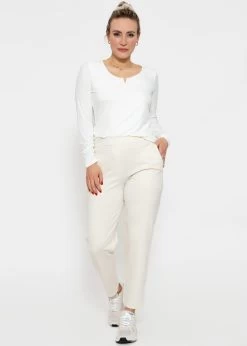 Jersey Chinos, Offwhite 21 Jersey Chinos, Offwhite -Sassyclassy SassyClassy jersey chinos offwhite S3207H6075XsaOOqjVmzNWX