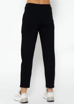 Jersey Chinos, Schwarz 17 Jersey Chinos, Schwarz -Sassyclassy SassyClassy jersey chinos schwarz S3207B6048 4