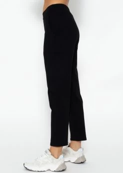 Jersey Chinos, Schwarz 16 Jersey Chinos, Schwarz -Sassyclassy SassyClassy jersey chinos schwarz S3207B6048 6