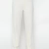 Knöchellange Hose Mit Aufschlag - Offwhite -Sassyclassy SassyClassy knochellange hose mit aufschlag offwhite S3208H6279 8