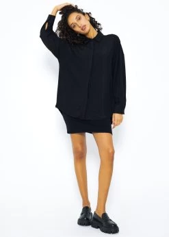 Kurzer Strickrock - Schwarz 13 Kurzer Strickrock - Schwarz -Sassyclassy SassyClassy kurzer strickrock schwarz S3210R6577 11