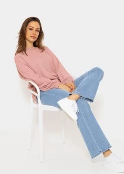 Langarmshirt In Waffelpiqué - Rosa -Sassyclassy SassyClassy langarmshirt in waffelpique rosa S3211W6690 1Iy9TPyN8Aq6PZ