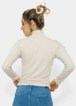 Langarmshirt Mit Rollkragen - Beige 17 Langarmshirt Mit Rollkragen - Beige -Sassyclassy SassyClassy langarmshirt mit rollkrage beige S3212G6748 1EjLwh07dOkRoK