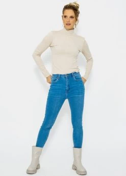 Langarmshirt Mit Rollkragen - Beige 12 Langarmshirt Mit Rollkragen - Beige -Sassyclassy SassyClassy langarmshirt mit rollkrage beige S3212G6748 2GEvpd39k0mNQ9