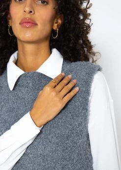 Lässiger Strick Pullunder - Dunkelgrau 17 Lässiger Strick Pullunder - Dunkelgrau -Sassyclassy SassyClassy lassiger strick pullunder dunkelgrau S3209P6392 7